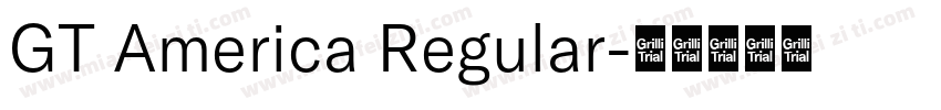 GT America Regular字体转换